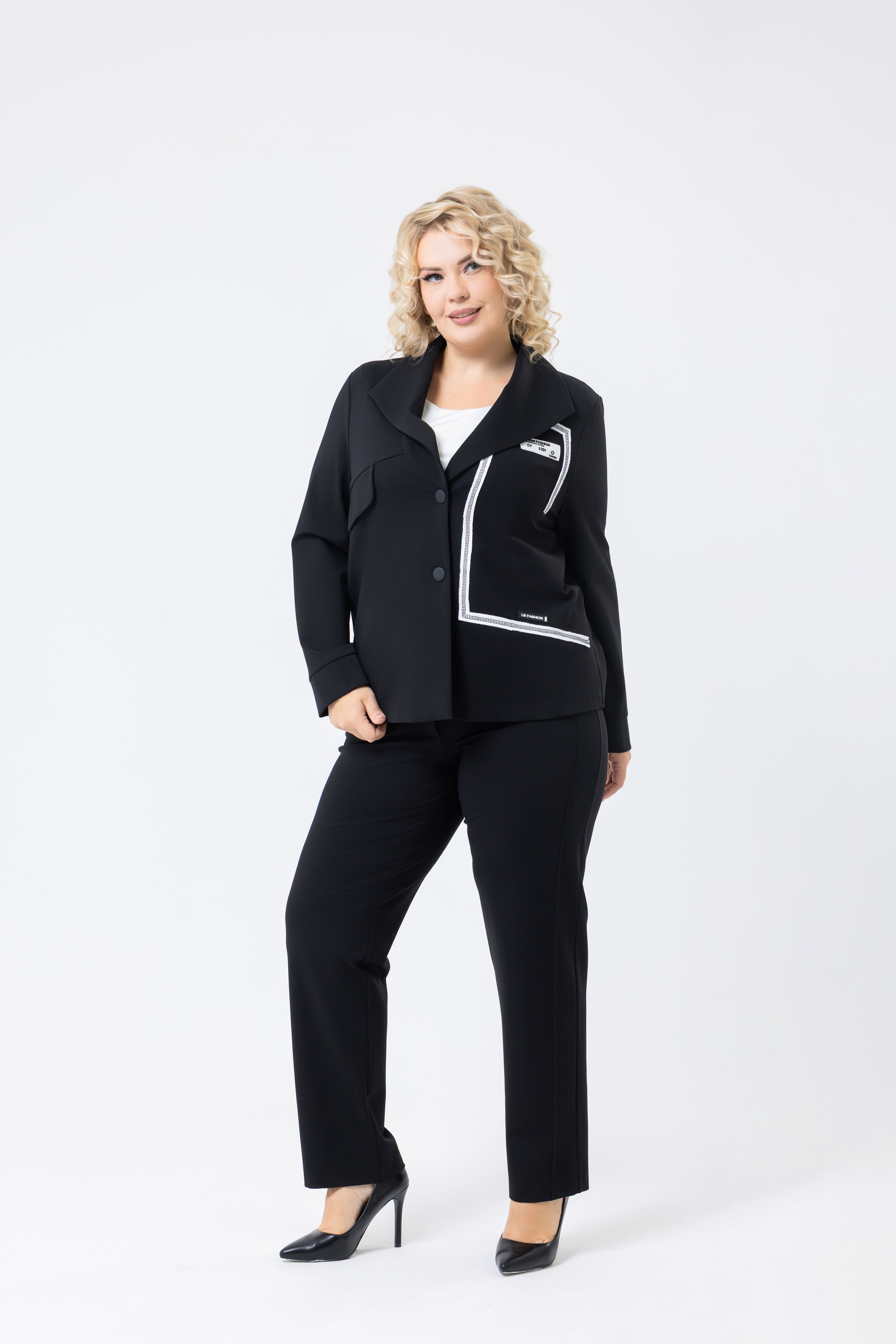 Брюки 133215 Черный