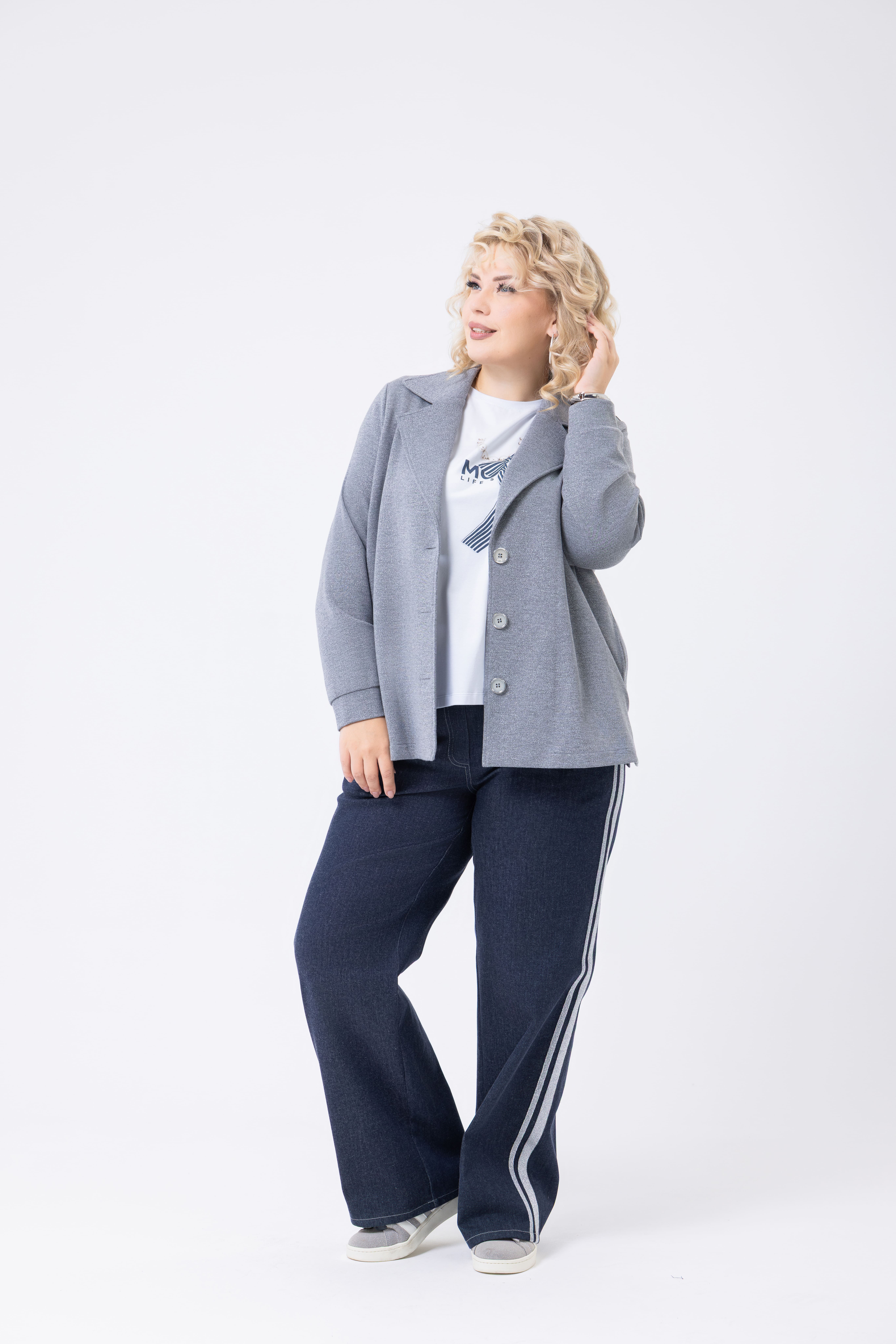 Брюки 133239 Синий