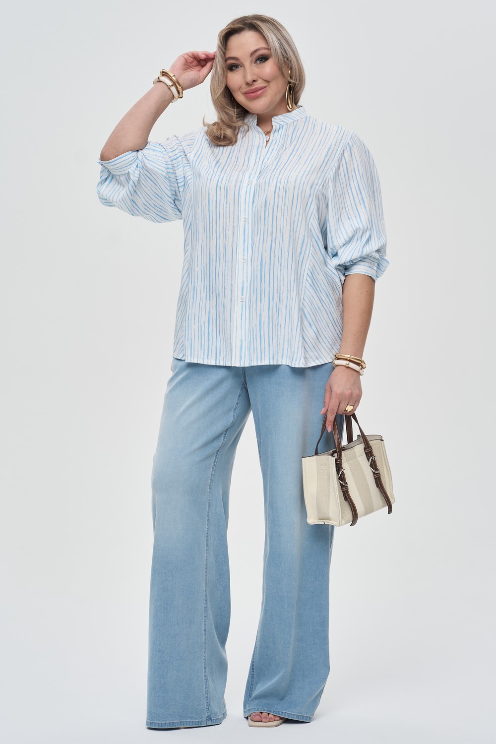 Джинсы Морисоль Голубой