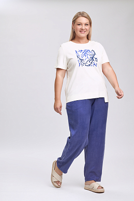Футболка Lady Sharm V251-21216-42/1 Молочный