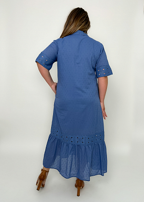 Платье Ганг 23-505-3 Синий