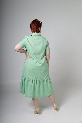 Платье GRIOL 367594 Зеленый