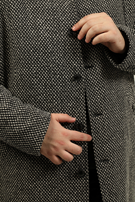 Пальто Decon's 1458 Серый
