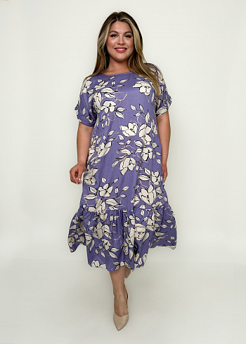 Платье Ганг 23-493-3 Фиолетовый